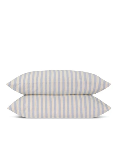 Pembroke Stripe Linen Blend Pillowcases, Standard
