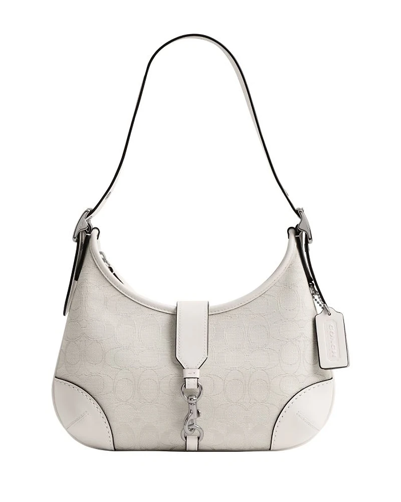 Hamptons Hobo Bag in Signature Jacquard