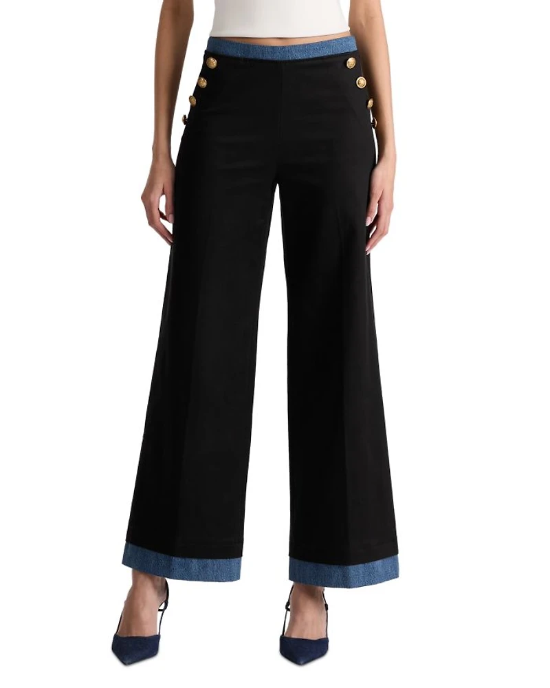 Narin Button Front Pants