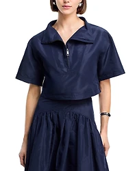 Steve Madden Henri Funnel Neck Top