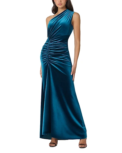 Shoshanna Velvet Amaryllis Dress