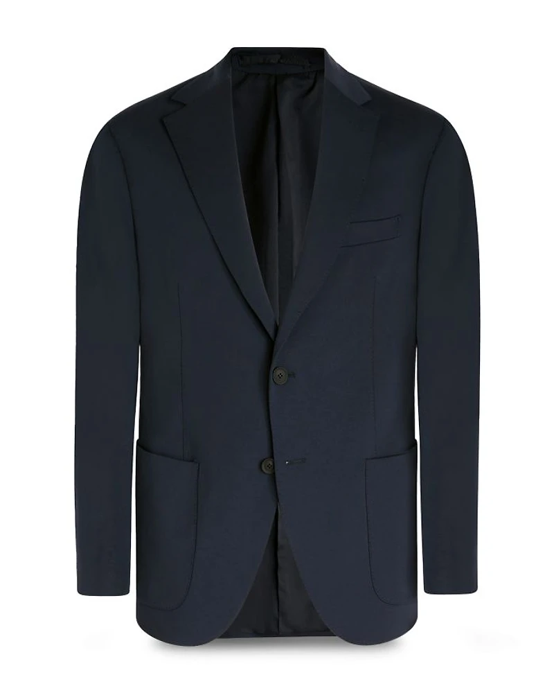 Navy Stretch B Tech Blazer