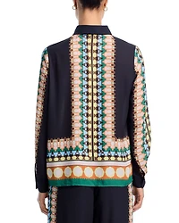 Button Front Blouse