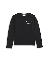 Moncler Unisex Logo Long Sleeve Tee