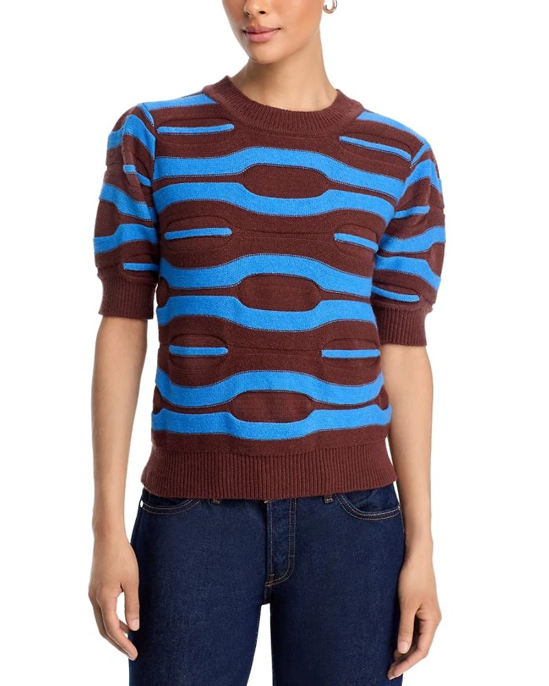 Lara Puffed Sleeve Sweater