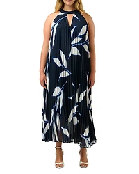 Estelle Plus Breezy Pleated Dress