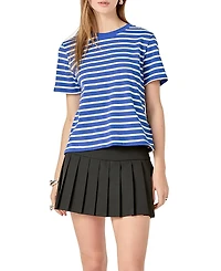 English Factory Women's Crochet Polo Knit Top