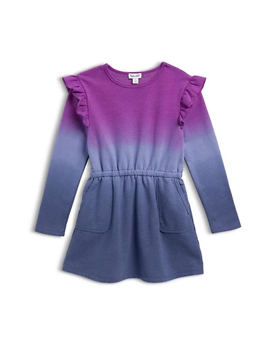 Girls' Ombre Sweatshirt Dress - Little Kid