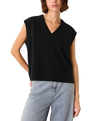 Whistles Wool Sleeveless Sweater