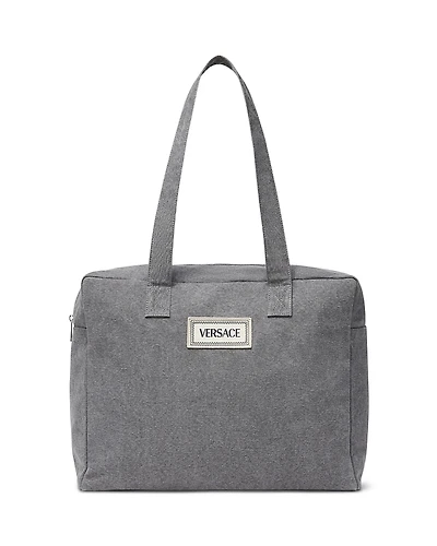 Versace Mommy Cotton Fabric Bag