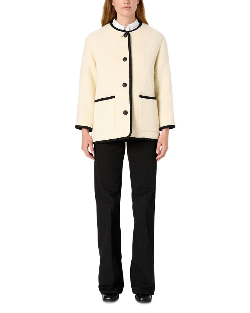 Mireille Contrast Edge Jacket