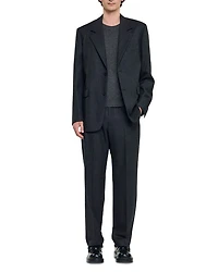 Classic Wool Suit Jacket
