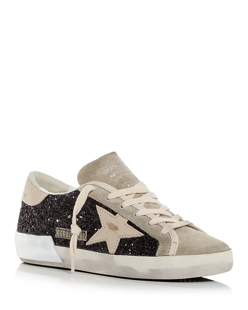 Golden Goose Unisex Super Star Embellished Sneakers