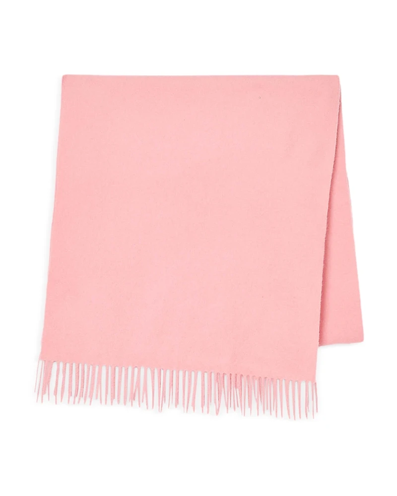 Sandro Wool & Cashmere Fringe Trimmed Scarf