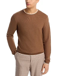 Jack Victor Belvedere Tipped Crewneck Sweater
