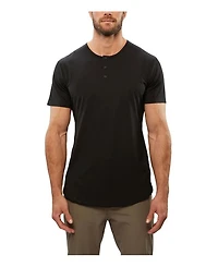AO Henley Curve Hem T-Shirt
