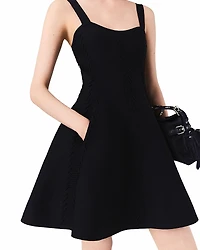 Maje Knitted Skater Dress