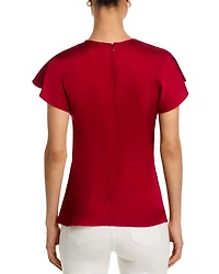 Pleat Detail Top