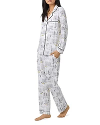 City Print Pajama Set