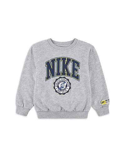 Nike Boys' Graphic Logo French Terry Sweatshirt - Little Kid