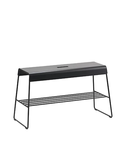 Bench with Shelf A-Bench Outdoor