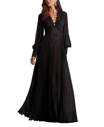Tadashi Shoji Fellows Blouson Sleeve Gown