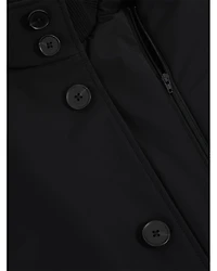 Hybrid Overcoat with Removable Interior