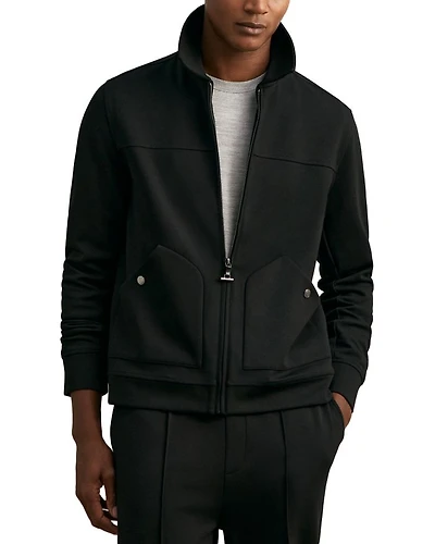 Newland Interlock Zip Through Overshirt