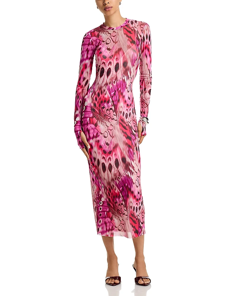 Afrm Ashland Midi Dres