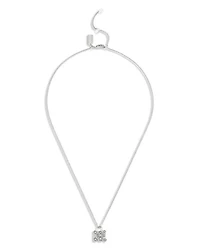 Signature Tea Rose Handbag Pendant Necklace, 16"-18"