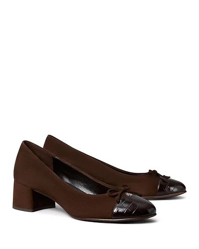 Women's Cap Toe Pumps