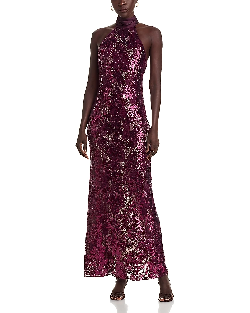 Ramy Brook Tatiana Sequinned Gown