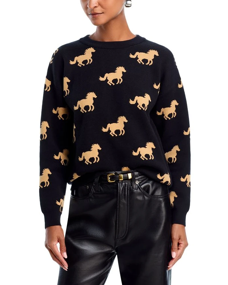 Horse Crewneck Sweater - Exclusive