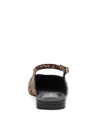 Women's Gabraly Calf Hair Slingback Flats