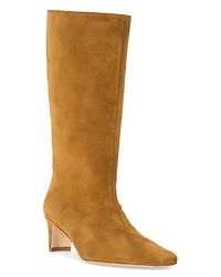 Staud Women's Wally Suede Mid Calf Boots