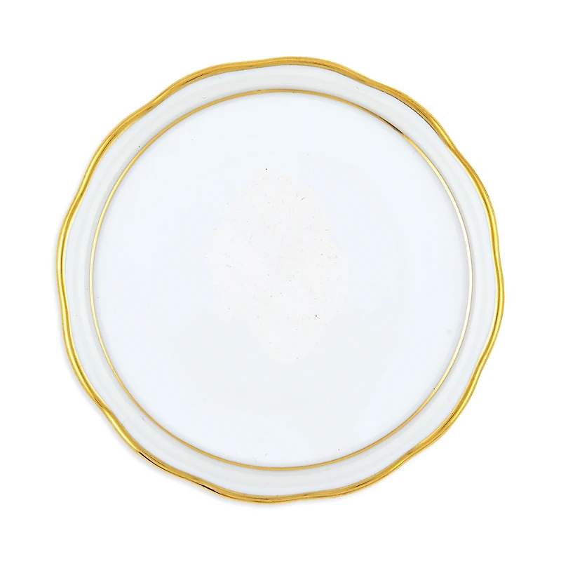 Herend Porcelain Golden Edge Coaster