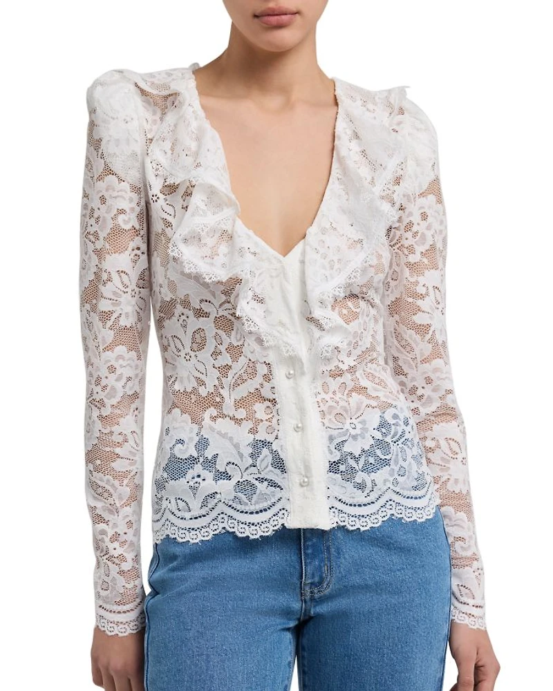 Corsa Lace Top