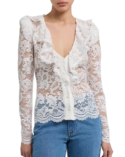 Corsa Lace Top