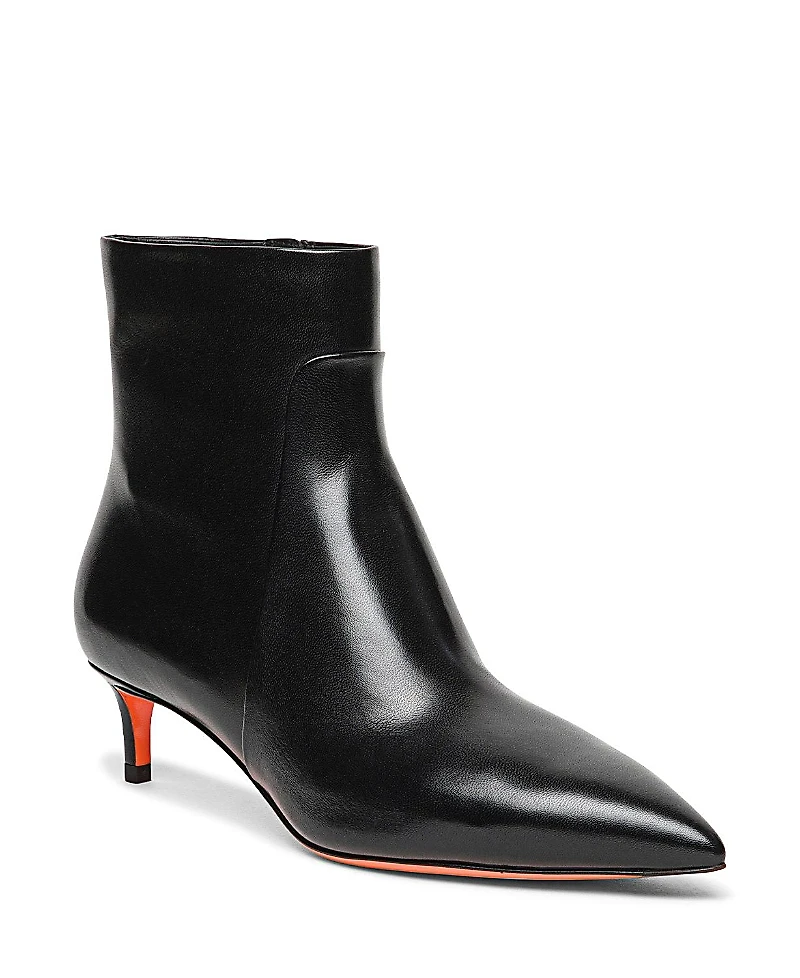 Santoni Women's Leather Ankle Boot