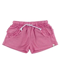 oh baby! Girls' Sparkle Ruffle Pocket Lottie Short - Baby