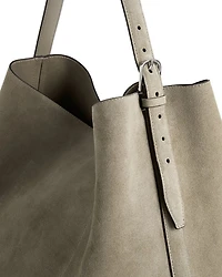 Doublé Suede Belted Tote