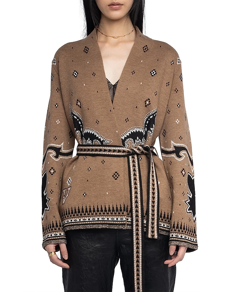 Zadig & Voltaire Kala We Merino Wool Cardigan