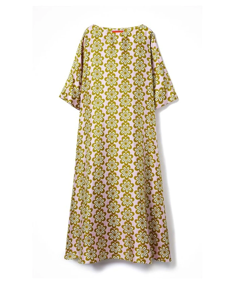 Muumuu Dress Round Neck
