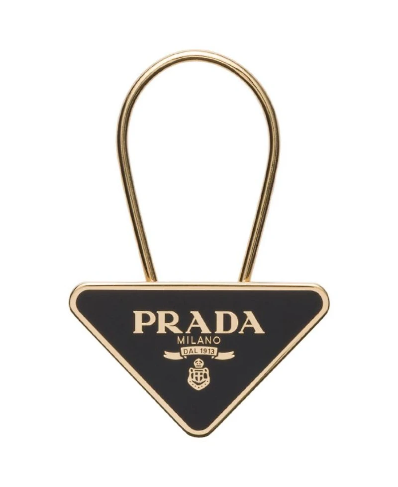 Enameled Metal Key Ring