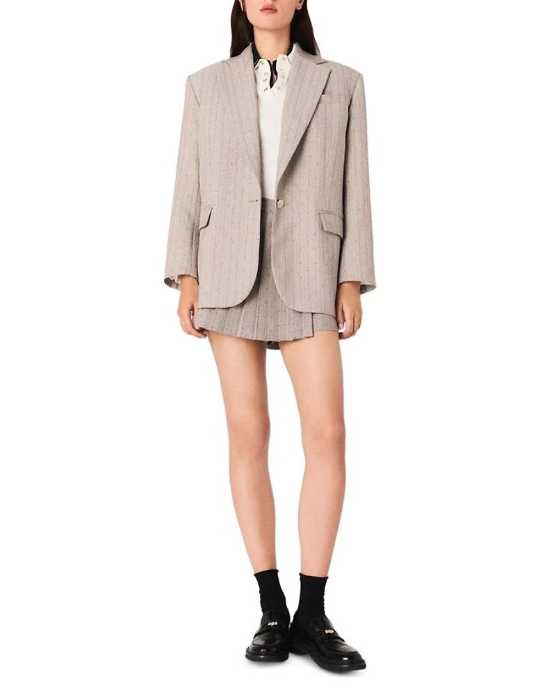 Rhinestone Suit Jacket