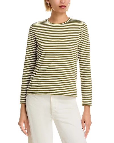 Kule Modern Long Sleeve Crewneck Tee