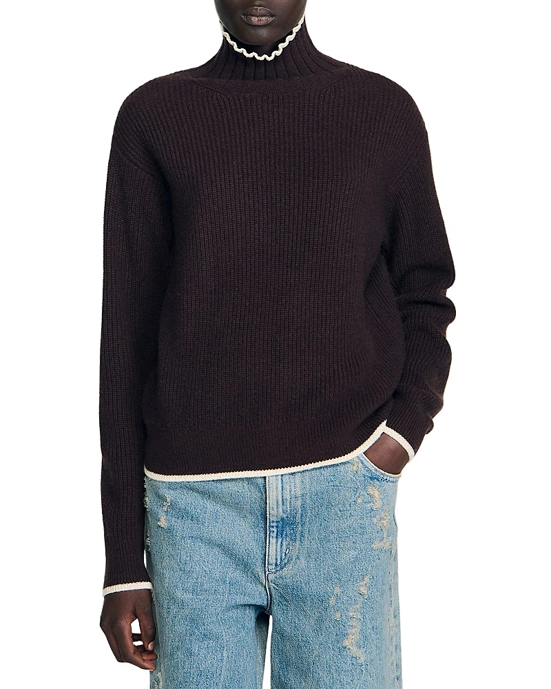 Sandro Julian Turtleneck Sweater
