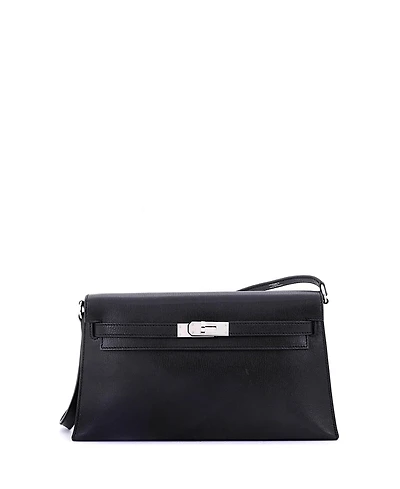 Pre-Owned HERMES Kelly Elan Shoulder Bag Chevre Chamkila