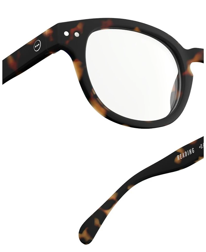 #C Square Reading Glasses, 45mm