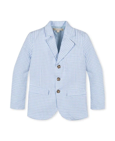 Unisex Hope & Henry Boys' Organic Classic Seersucker Suit Jacket